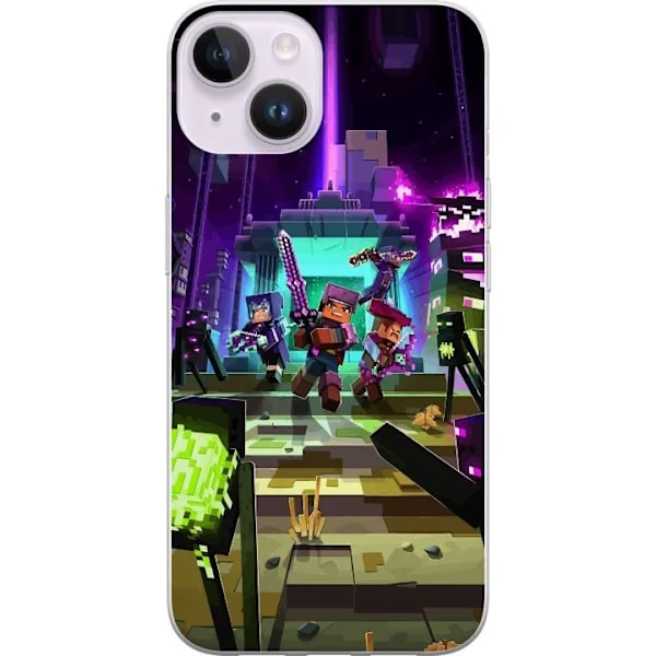 Kompatibelt Mobildeksel til Apple iPhone 15 Minecraft