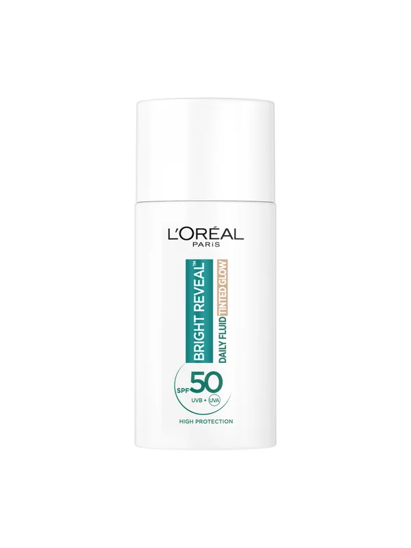L'Oréal Paris Bright Reveal Daily UV Fluid Tinted Glow SPF 50+ 50 ml 50ml