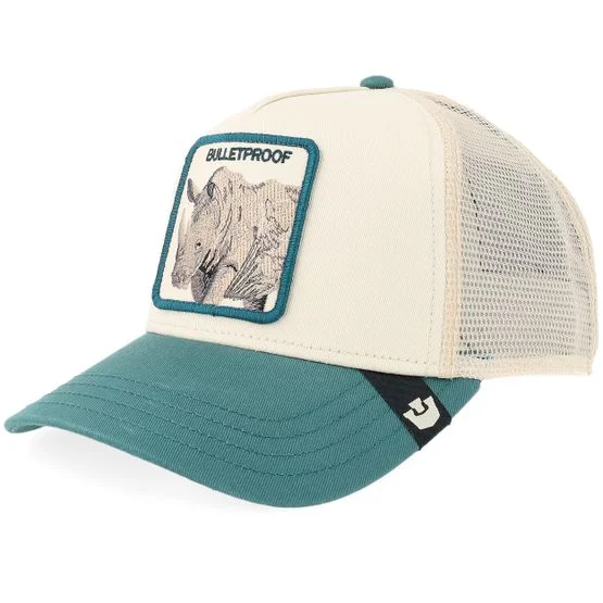 Goorin - Beige trucker Caps - Bulletproof Chalk Trucker @ Hatstore