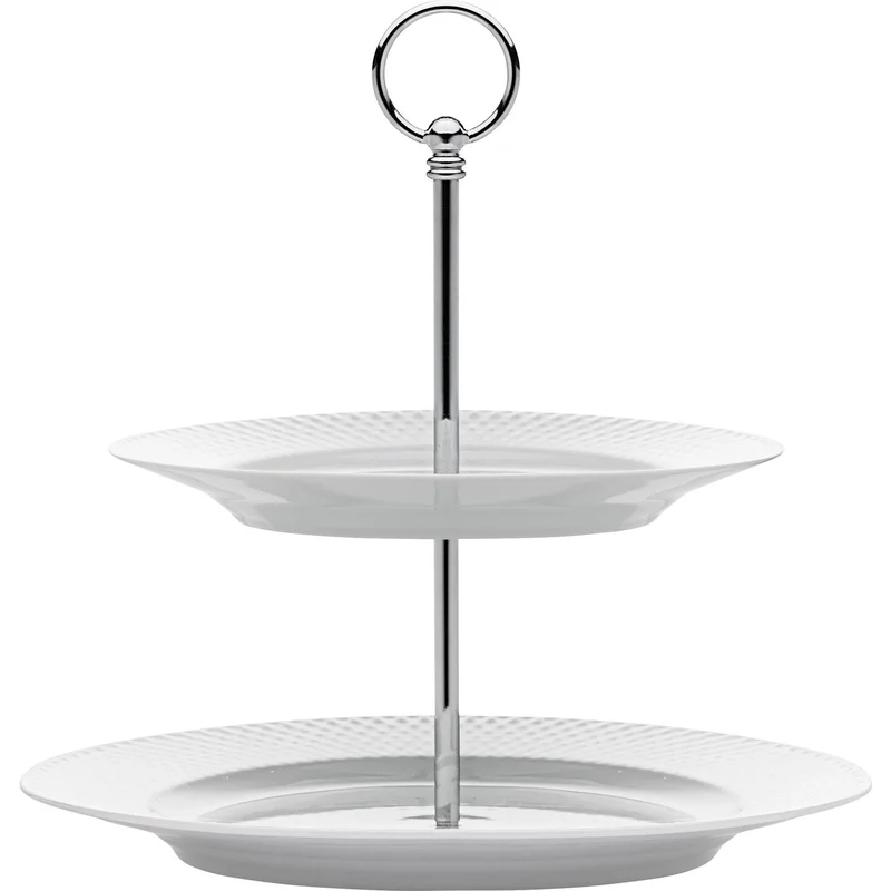 Lyngby porcelæn kakfat, vit, 27 cm | Dukning & Servering > Tårtfat > Kakfat | Bagaren och Kocken