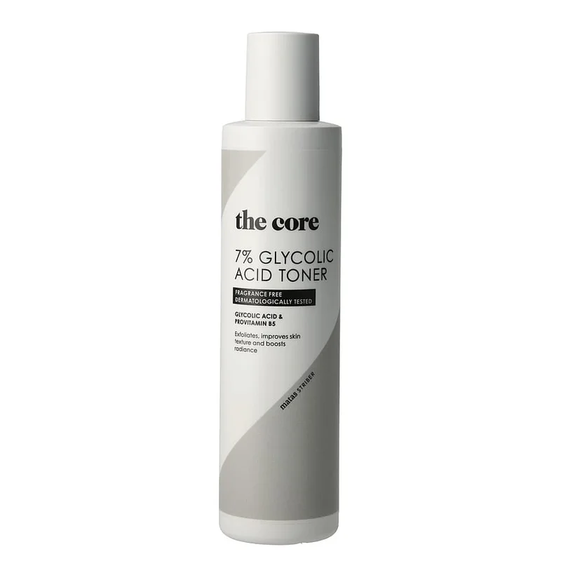 Matas Striber The Core Glycolic Acid Toner Uden Parfume 250 ml, Hudpleje, Renseprodukter, Skintonic