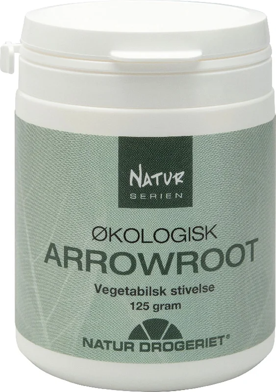 Natur Drogeriet Arrowroot Ø 125 g, Helse & Madvarer, Madvarer, Øvrige Fødevarer
