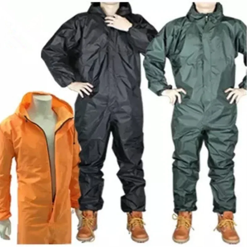 AliExpress - Imperméable de moto une pièce, vêtements anti-poussière, vêtements de travail, combinaison de pluie à Fission, adulte, à la mode, 
