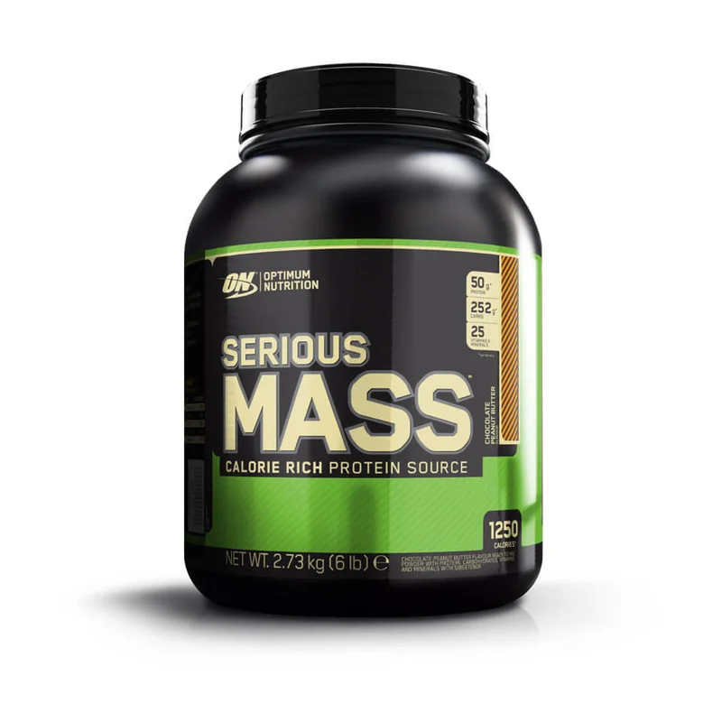 Optimum Nutrition Serious Mass - Proteinpulver jordnøddesmør