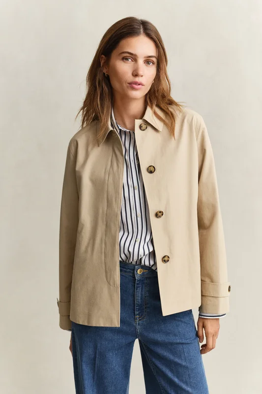 GANT Damen Kurzmantel (XS) Beige