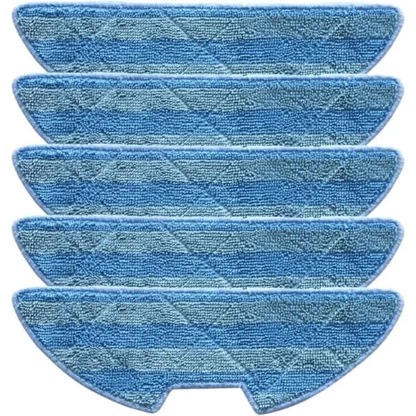 5 st moppdukar kompatibla med EZIclean One robotdammsugare och mopp, Aqua robotdammsugare, ersättningsmoppduk i mikrofiber