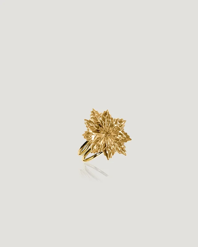 IOAKU NOELIA RING Guldig Smycken Tjej - Kids Brand Store