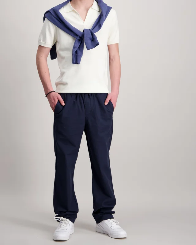 ONLY & SONS JUNIOR OSJLINUS 0007 COT LIN PNT Navy Housut Pojat - Kids Brand Store