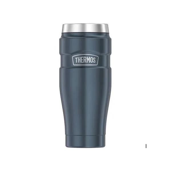 Thermos Stainless King Isolerad mugg - 470 ml - Polerad grå
