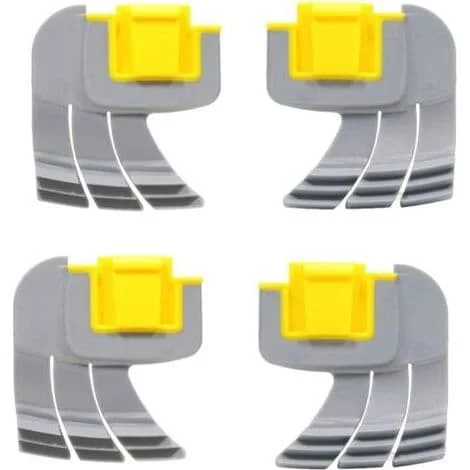Poolrengörare Cyklonisk Skurborste R0714400 Ersättning för Zodiac Polaris MX8 Elite, MX6 Elite och Maxx Skurborste R0714400 (4-pack)