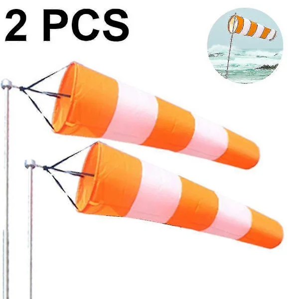 2st Väderflöjel Utomhus Hängande Rivtålig Vindstrut Roterande Vindstrut Extern Anemometer Paket