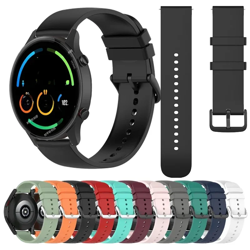AliExpress - Pour Xiaomi montre 2 Pro Bracelet en Silicone pour Mi montre S3 couleur 2 S1 Active Pro S2 42 46mm Bracelet de montre intelligente Correa