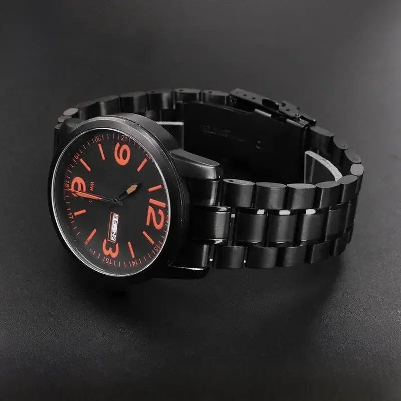 AliExpress - Für CITIZEN Edelstahlarmband BM8475 Uhrenarmband Orange Eco Drive Uhr Herren Arc Mouth Stahluhrenkette 22 mm Metallarmband