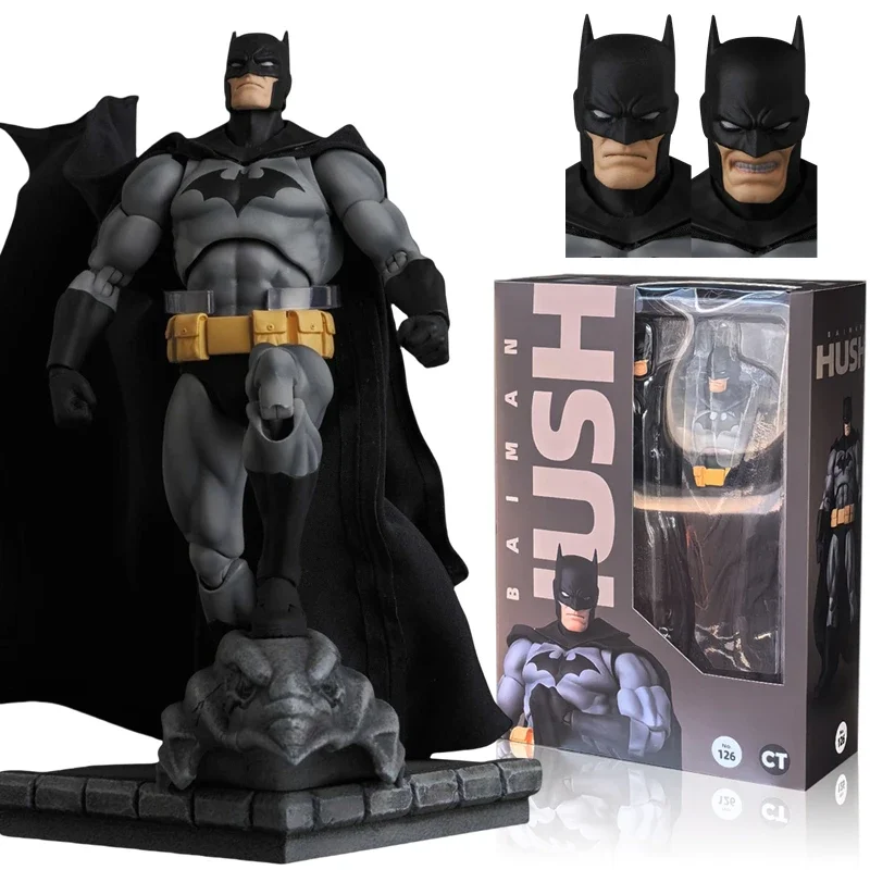 AliExpress - (Auf Lager)Ct Toys Batman Hush Mafex 126, Actionfigur, DC, Batman, gemeinsame bewegliche Comic-Version, Sammlung, Figur, Modell, 