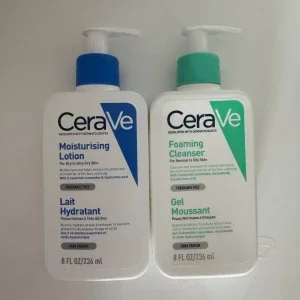 CeraVe Foaming Cleanser & Moisturising Lotion