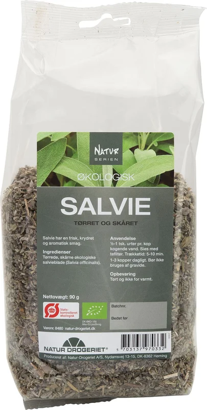 3 for 2 - Natur Drogeriet Salvie The, groft skåret Ø 90 g, Helse & Madvarer, Te, Urtete