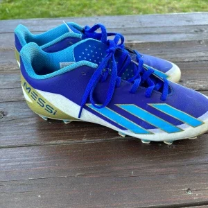 Adidas Messi fotbollsskor blå/guld