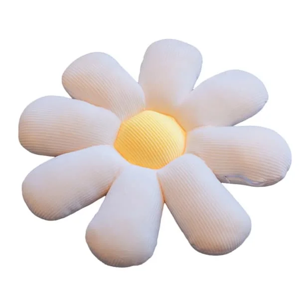 Blommig golvkudde, överdimensionerad kudde för säng, bil, soffa, stol, kontor, (stil: stil 1;)