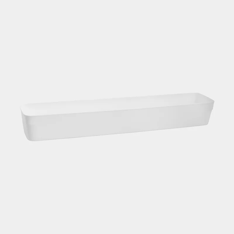 Småförvaring Nordiska Plast Store It Flexible, vit, 296 x 74 x 50 mm