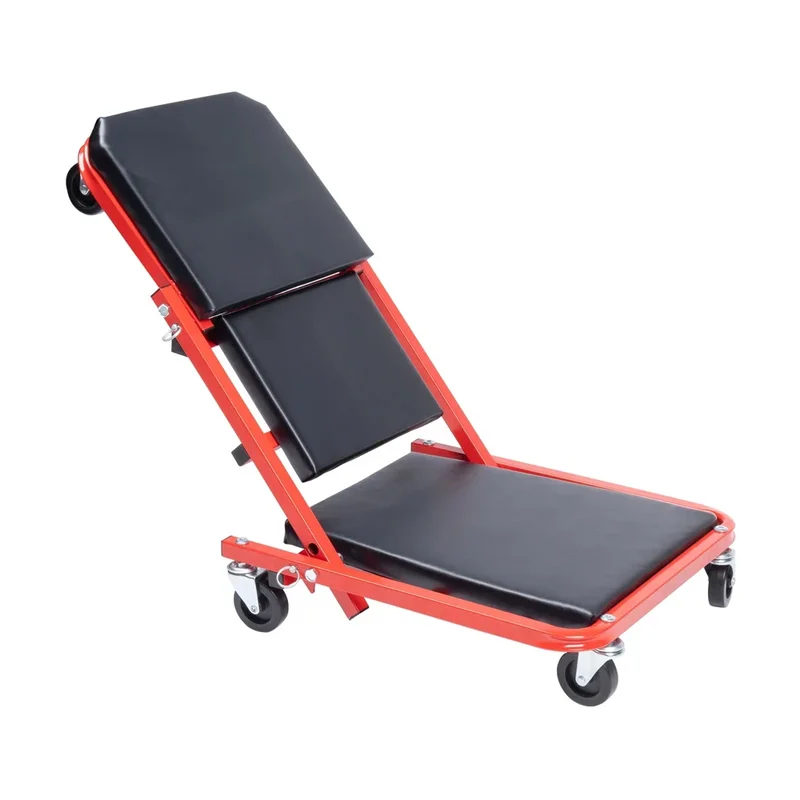 AliExpress - Multifunktionaler 2-in-1 Klappbarer Mechaniker-Rollhocker mit Verstellbarem Sitz und Leichten Rollen für Werkstatt, Heim und 