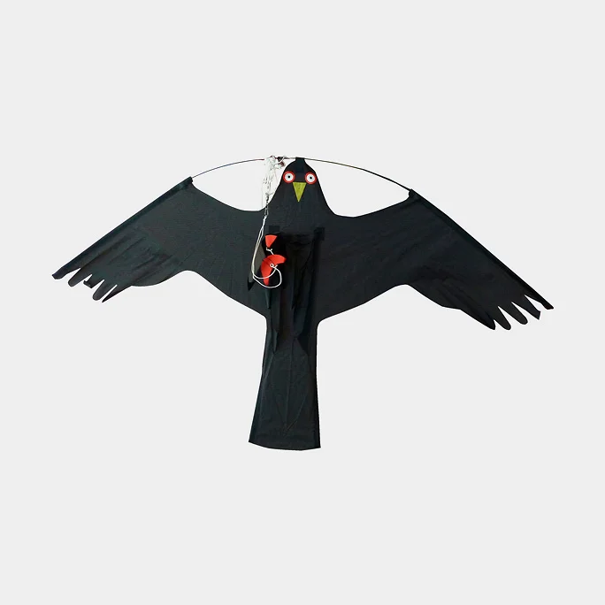 Effaroucheur d'oiseaux / effaroucheur de mouettes Cerf-volant + 6 mètres mât en fibre de verre + 2 mètres ligne