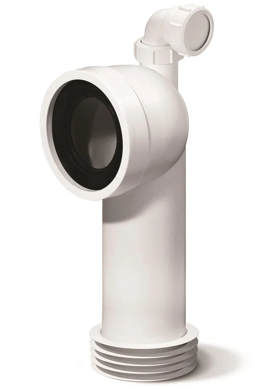 Jafo 3106661 WC-anslutning 110 mm, med extra inlopp, Badrum