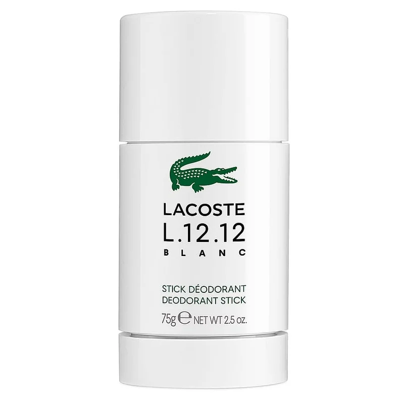Lacoste L.12.12 Blanc Deo Stick 75 g, Mænd, Dufte, Deodorant