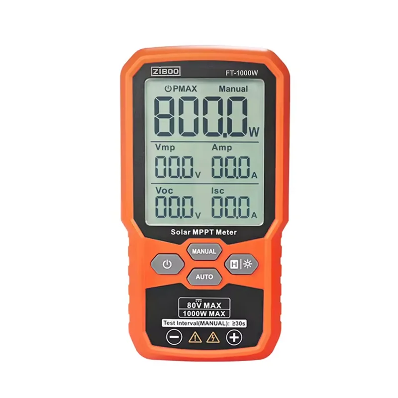 AliExpress - ZIBOO PV Modul Power Tester Solar MPPT Meter Photovoltaik Multimeter FT-2000W, FT-1000W Solar MPPT Meter Photovoltaik Multimeter