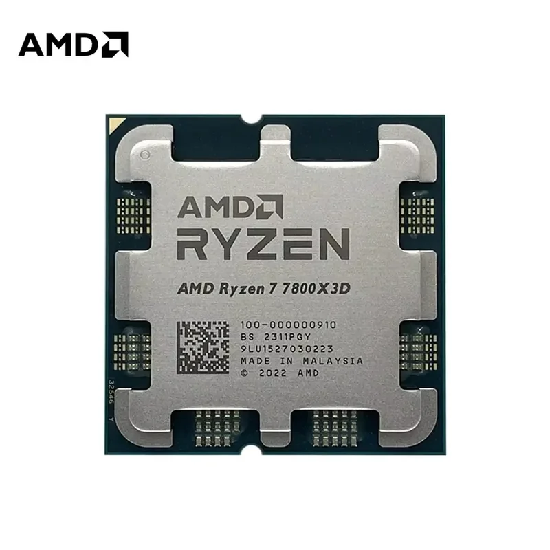 AliExpress - AMD RYZEN 7 7800X3D CPU Gaming Processor AMD R7 7800X3D 8-Core 16-Draad 5NM 96M Socket AM5 Zonder Fan Game Cache Hot Geen Fan