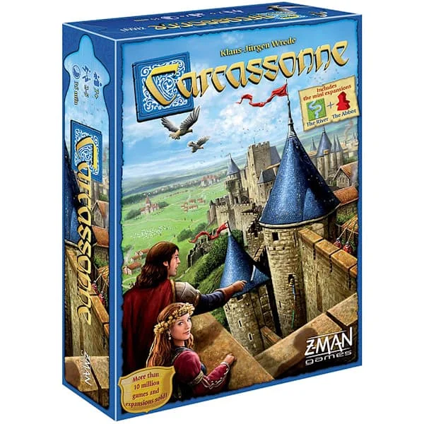 Carcassonne Brädspel Familjespel Brädspel Utöka Brädspel för 2-5 Spelare-FA-