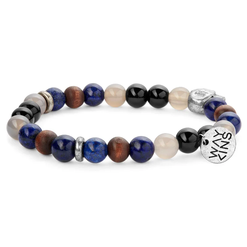 Braccialetto Wilbert Wave blu for Men