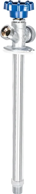 Eastman 10-tommers frostfri utekran med vakuumventil, 1/2 tomme MIP x 1/2 tomme loddetilkobling, messing rørkobling, 80227