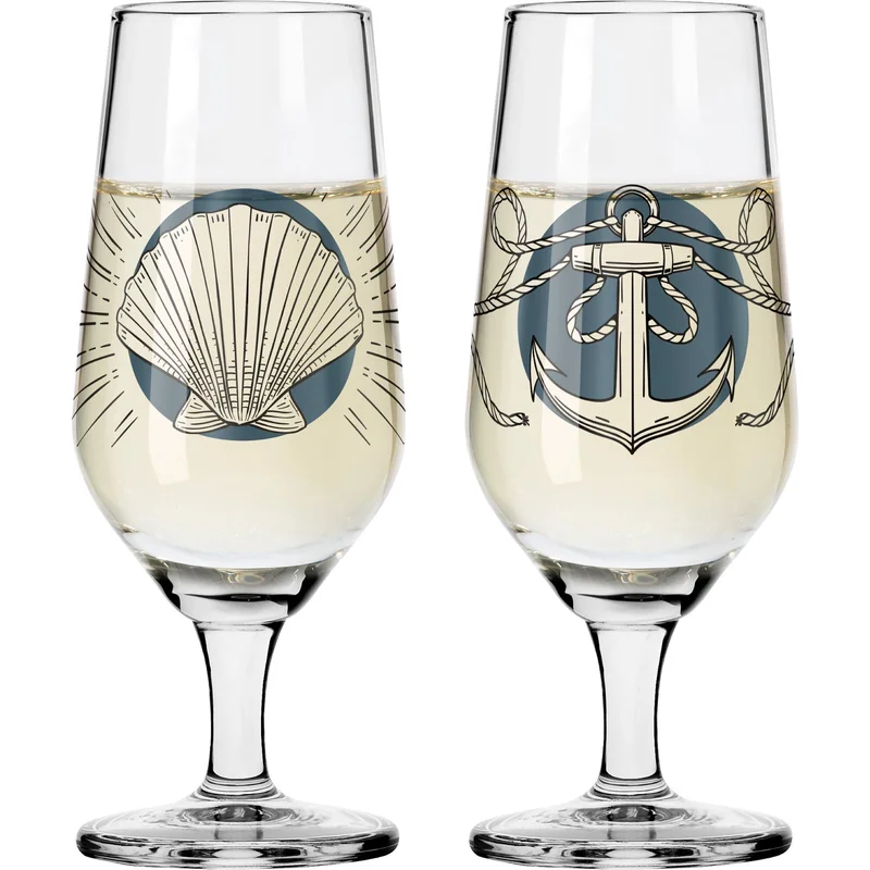 Ritzenhoff Brauchzeit snapsglas 2-pack, NO:1&2 | Dukning & Servering > Glas > Cocktail- & Drinkglas > Snapsglas | Bagaren och Kocken