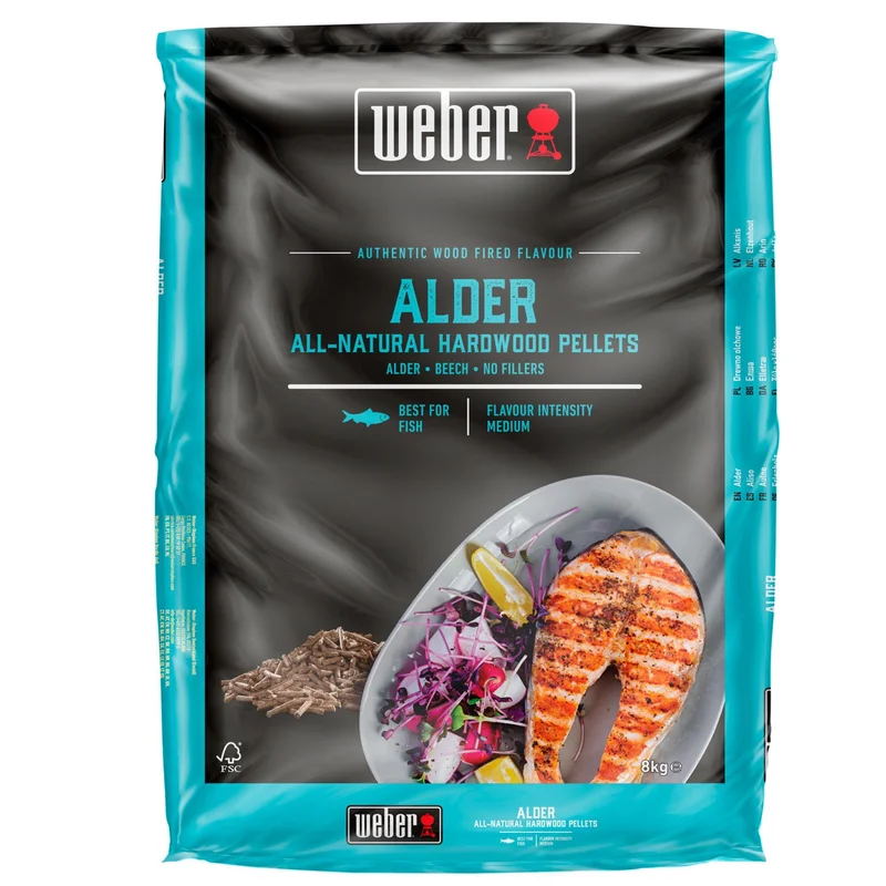 Weber Träpellets Alträ 8 kg | Utematlagning > Grillkol, briketter & träpellets > Träpellets | Bagaren och Kocken