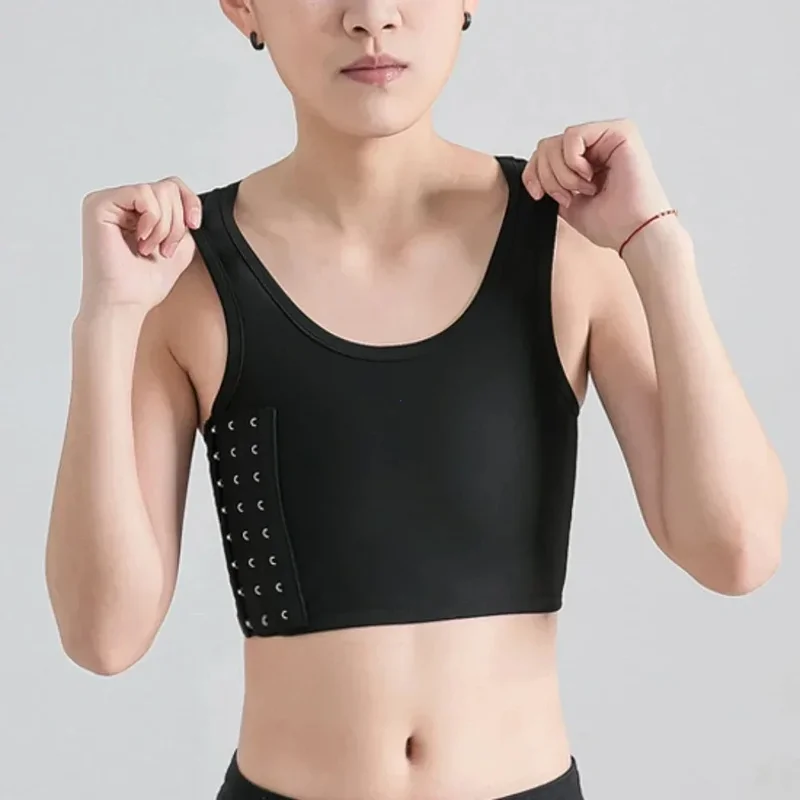 AliExpress - Vrouwen Ademend Borst Borst Bindmiddel Zijgesp Korte Vest Tops Borst Bindmiddel Ondergoed Tank Tops Draadloze Borst Wrap Bandage
