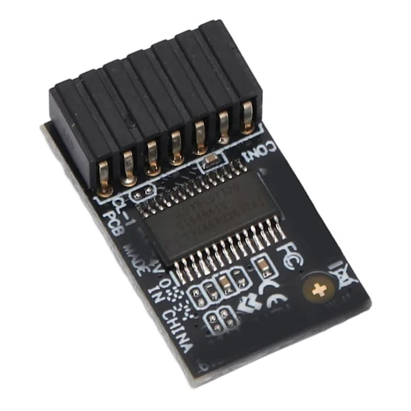 TPM 2.0 Modul LPC 14Pin Säker Lagring Kryptering Säkerhetskort för ASUS Moderkort Windows 10 11