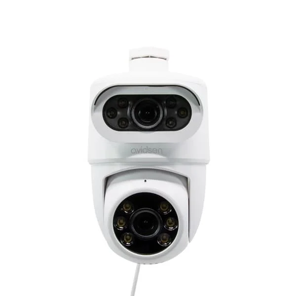 Motoriserad utomhus IP-kamera 2K med dubbelobjektiv HomeCam Dual PTZ - Avidsen - 127156
