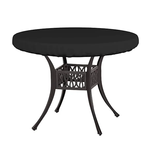 Uteskydd för soffbord, litet soffbordsskydd, trädgårdsmöbelskydd för litet runt bord, bistrobordsskydd, UV-skydd, 210D A