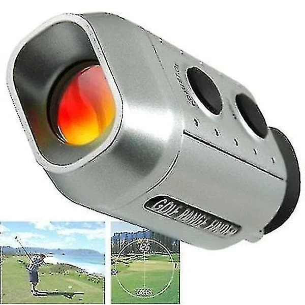 Golf Rangefinder 1100 Yards / 1000m, Professionel Jagt Rangefinder 6x/7x Forstørrelse, USB-opladning og Ip54