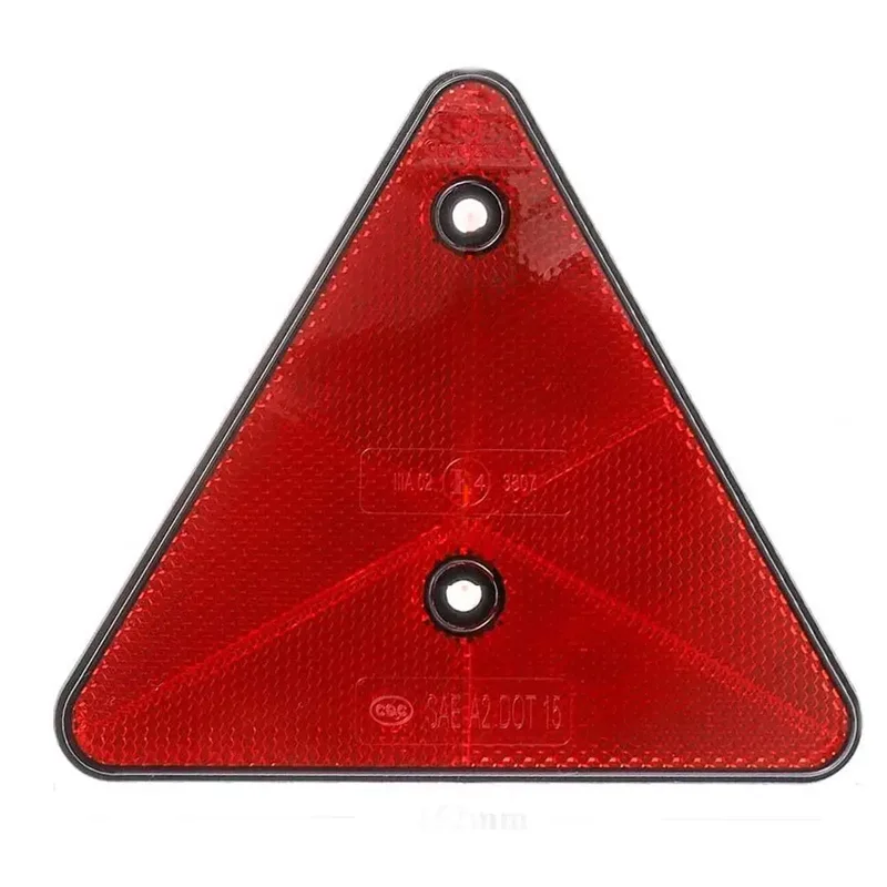 AliExpress - Réflecteurs triangulaires rouges réflecteurs arrière avertissement de sécurité pour remorque vélo moto camion bateau accessoires de 