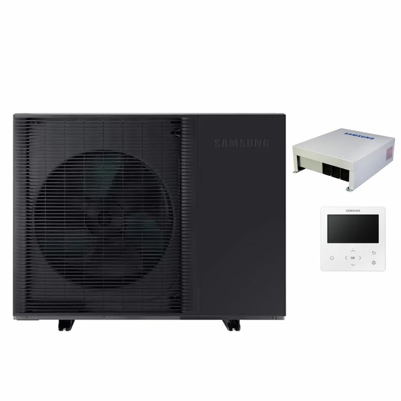 Pompa di calore aria acqua Samsung EHS Mono HT Quiet 8 kW monoblocco monofase R32 A++ ad alta temperatura