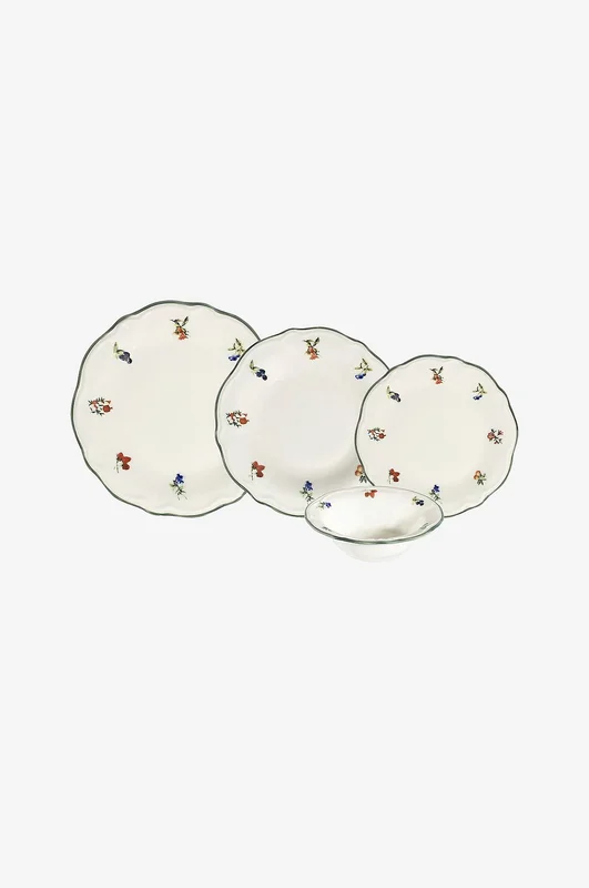 Hermia - Middagsservise (24 deler) - Vintage Rose - Flerfarget - Servise sett - Fra Homeroom