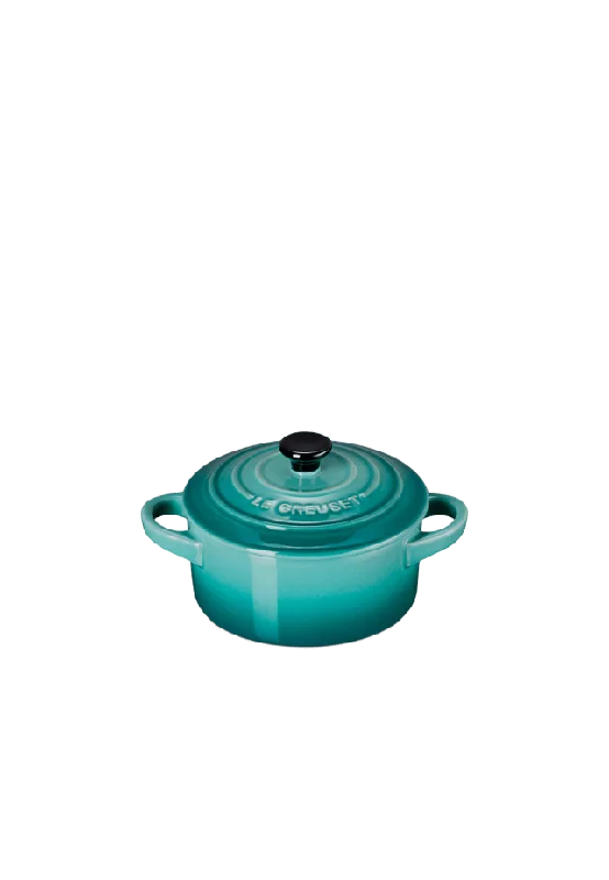 Le Creuset Signature stengods minigryta 250ml Bleu Riviera Gjutjärnspannor Blå ONESIZE