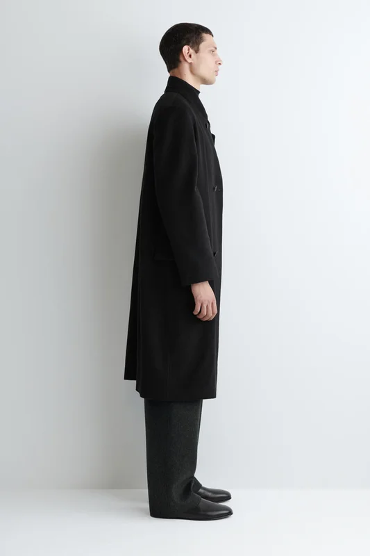 COS Men's Stivali Slim In Pelle in Nero