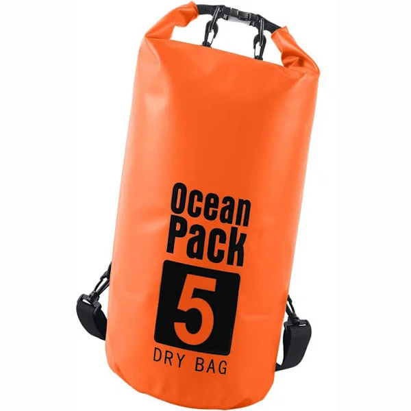 Vandtæt Dry Bag, Roll Top Dry Bag med Telefonlomme, Flydende Tør Rygsæk, Strandtaske, Tør Sæk til Strand, Båd, Fiskeri, Svømning, Rafting,