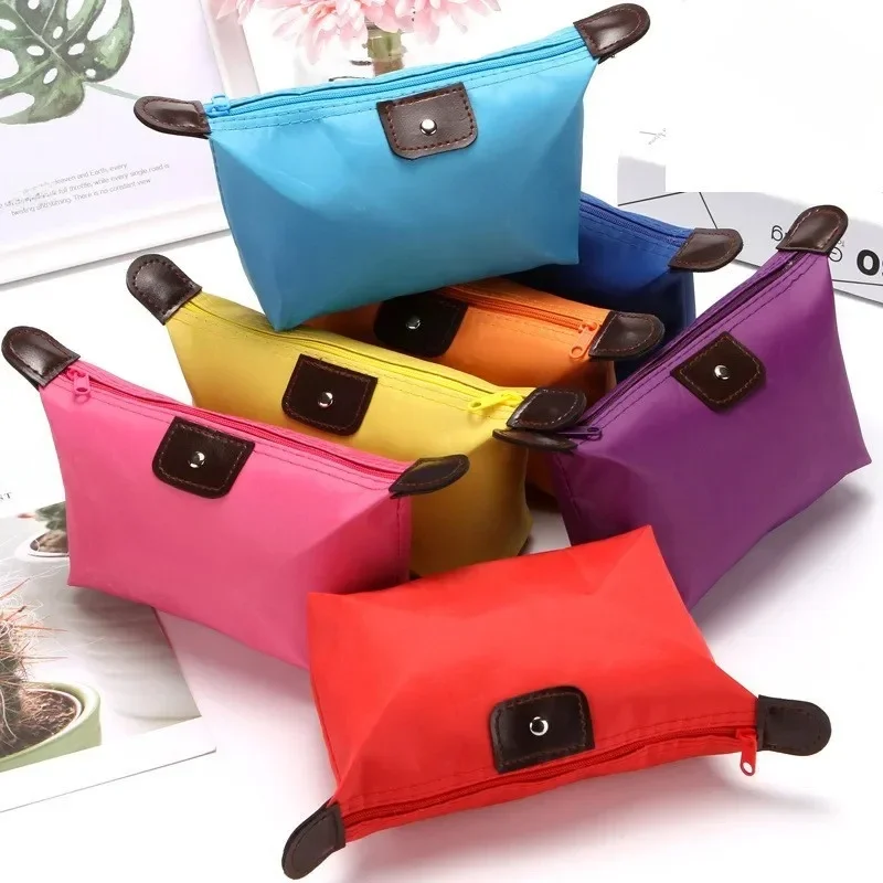 AliExpress - Sac à cosmétiques pour femmes, sacs de rangement de boulettes de voyage imperméables colorés, Mini sacs de toilette portables de 