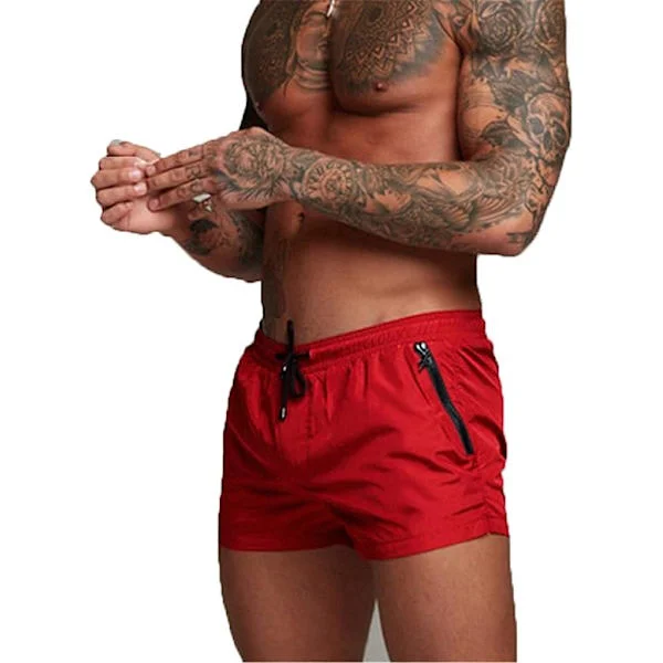 Miesten Uimashortsit, Miesten Uimahousut Boxerit Uimahousut Urheilu Ranta Meri Vapaa-aika Lyhyet Housut (L)