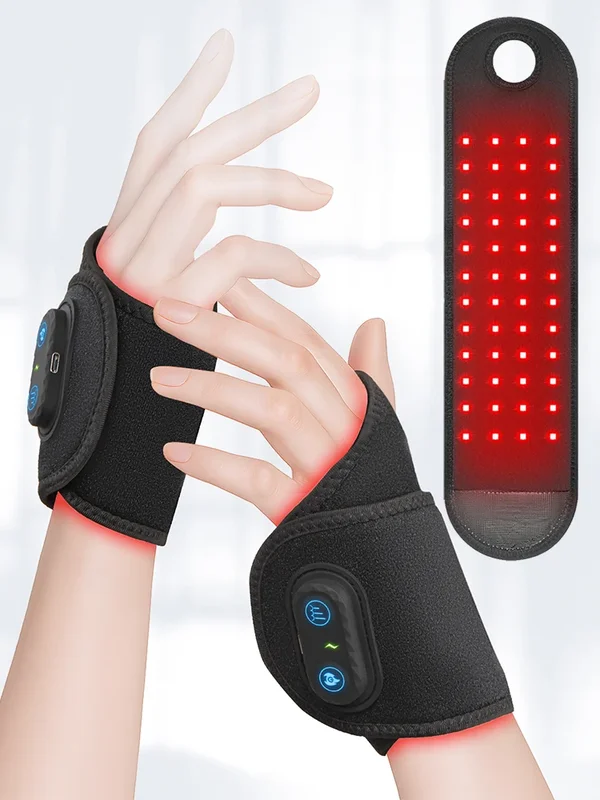 AliExpress - Dragonne de thérapie à la lumière rouge, Rechargeable sans fil, soulage la douleur, la ténosynovite, 660nm, pour employé de bureau, 850nm