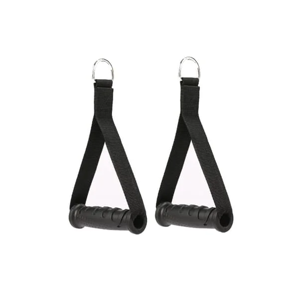 1 par ergonomiskt motståndsband handtag grepp neddragbart grepp gym träningshandtag halkfritt fitnessgrepp draghandtag