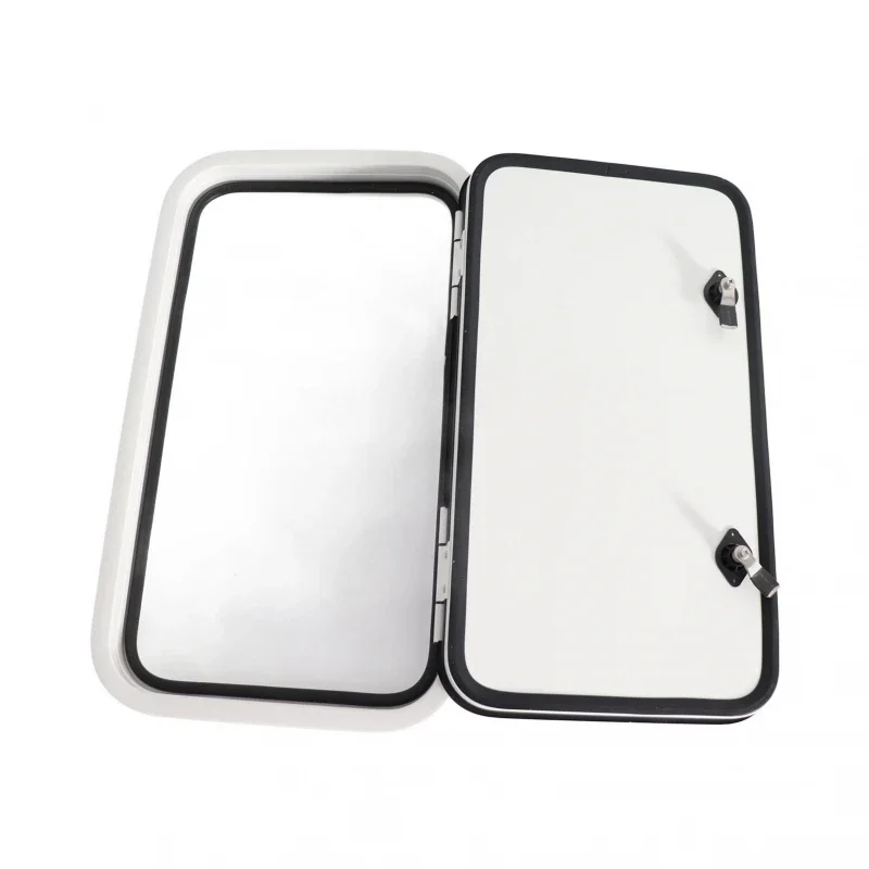 AliExpress - Trappe de pont de bateau, porte de bagages, trappe d'accès Marine 700x400mm, trappe de pont de bateau arrondie, compartiment de rangement